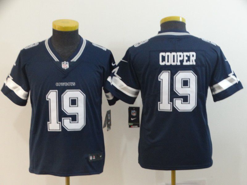 Youth Dallas cowboys 19 Cooper Blue Nike Vapor Untouchable Limited Player NFL Jerseys